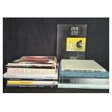 Group of coffee table books
