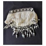 Vintage beaded clutch bag