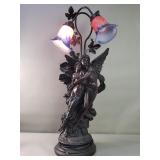 Figural composite table lamp