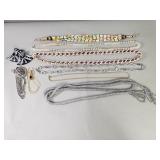 Vintage jewelry necklaces,  earrings,  etc. A