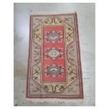 Vintage hand made rug