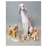 Lladrï¿½ porcelain Afghan Hound, Lionstone Whiskey,