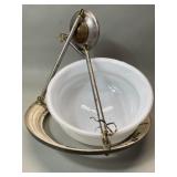 Vintage hanging light fixture