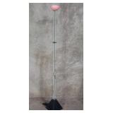 Ron Rezek-style Post-Modern metal floor lamp