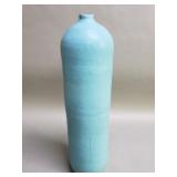 Signed studio pottery vase