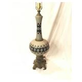 Vintage Moroccan style table lamp