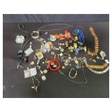 Group of costume jewelry