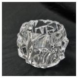 Tiffany & Co. Crystal candle holder