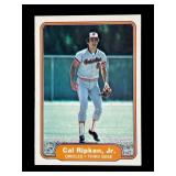 1982 Fleer Cal Ripken Jr rookie card