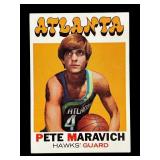 1971 Topps Pete Maravich basketball card