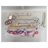 Group of costume jewelry