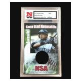 Ichiro Suzuki 1/1 Game used memorabilia bat card