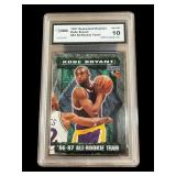 1997 Score Kobe Bryant rookie card graded 10