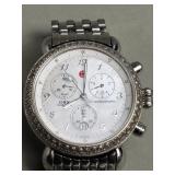 Michele CSX diamond chronograph 36mm watch with