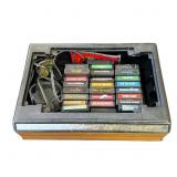 Lot of 25 Atari 2600 games with storage case