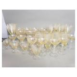 Vintage glass Fostoria "June" Stemware