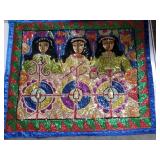Vintage handbeaded signed Georges Valris beaded