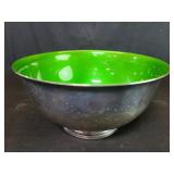 Reed Barton green enameled interior silver plate