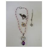 Group of sterling silver jewelry