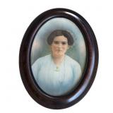 Antique framed portrait