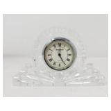 Vintage Waterford crystal mantel clock