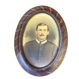 Antique framed portrait