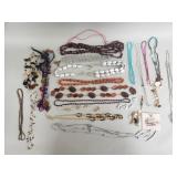 Group of costume jewelry
