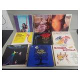 Group of LP records