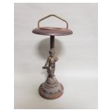 Art Deco ornate floor standing smoke stand