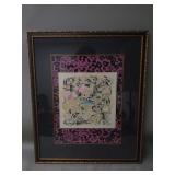 Mixed media cartoonist drawing marked MT