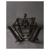 Vintage pirate pistols chandelier