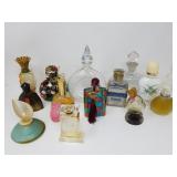 Group of vintage perfume bottles