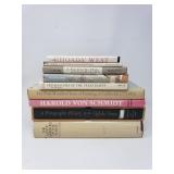 Group of art books