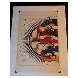 Native American art by Evans Flammond Sr print