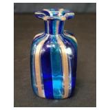 Vintage hand blown art glass vase