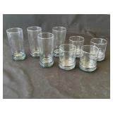 Lot of vintage glasses