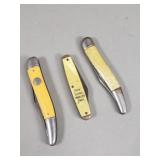 Vintage pocket knives: Imperial, Rhode Island,
