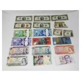 Misc. American and foreign paper currency