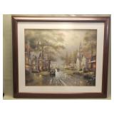 Thomas Kinkade signed offset lithograph