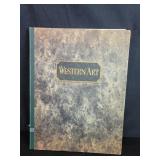 Vintage 'Western Art' portfolio of prints