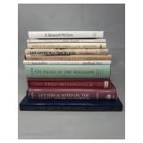 Group of art books