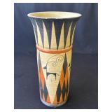 Vintage Native American-style ceramic vase