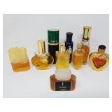 Group of vintage designer perfumes