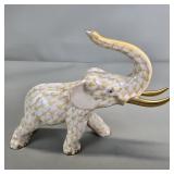 Herend Porcelain elephant figure