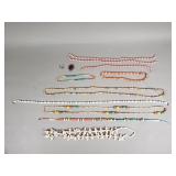 Group of costume jewelry