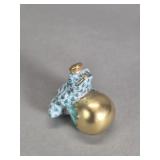 Herend Hungary porcelain frog figure