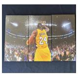 Kobe Bryant 5th championship canvas