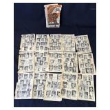 Lot of baseball player autographs