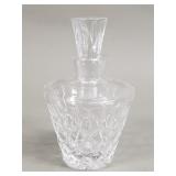 Waterford style crystal perfume bottle