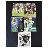 Lot of signed football photos